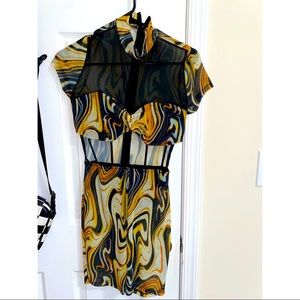 All In My Head Mesh Romper